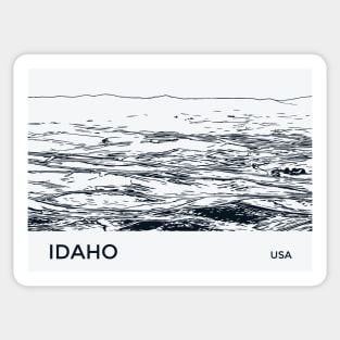 Idaho USA Sticker